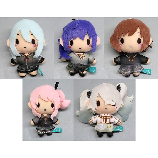 Set of 5 Nightcord at 25:00 Project SEKAI Colorful Stage! feat. Hatsune Miku Fuwapuchi Mascot Brand New World EX [USED]