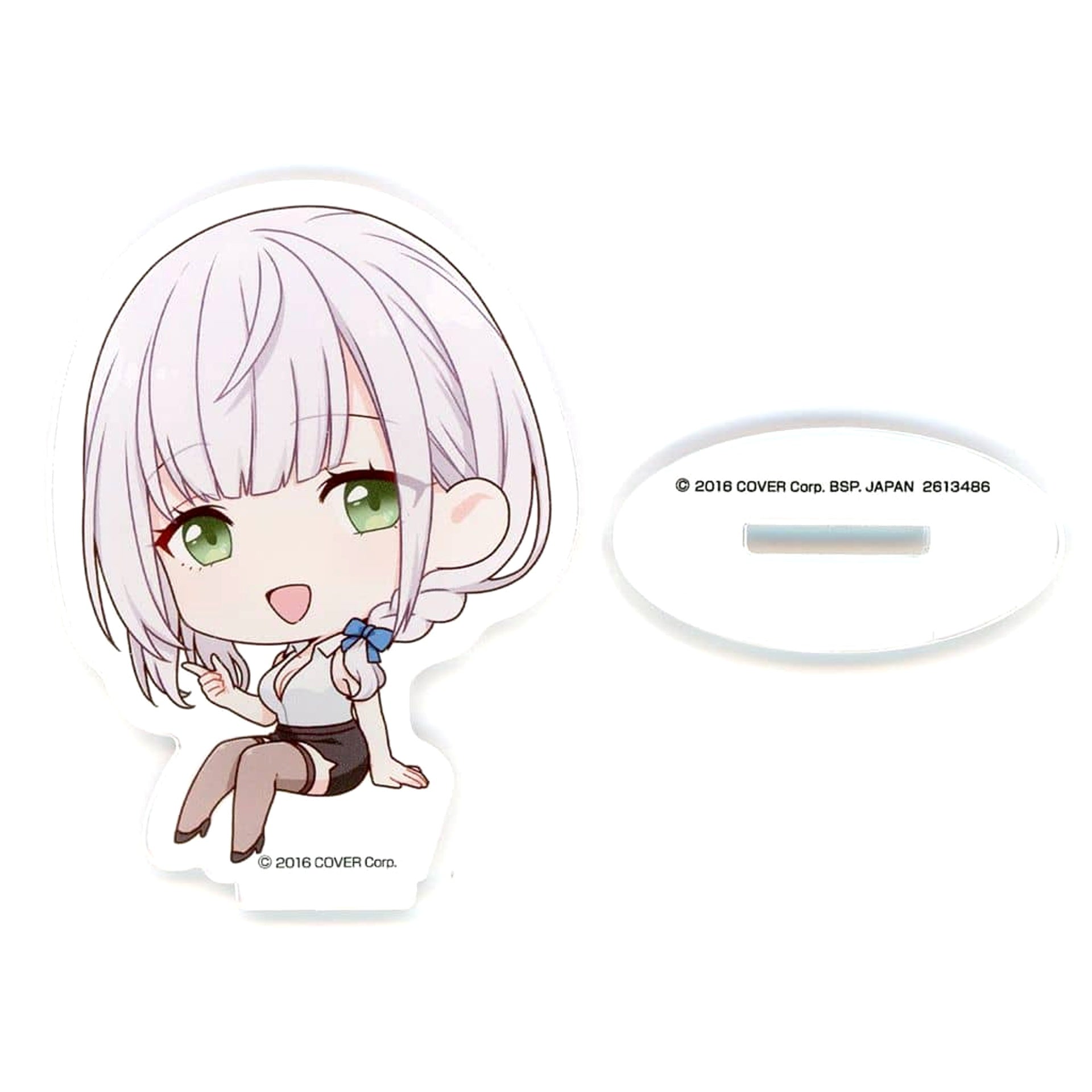 hololive Noel Shirogane Acrylic Plate with Stand from IF petit Relax time Office style Vol. 1 Acrylic Stands [USED]