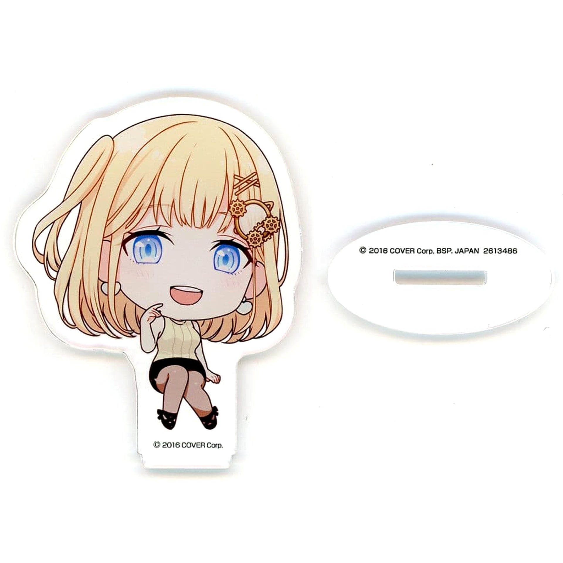 hololive Amelia Watson Acrylic Plate with Stand from IF petit Relax time Office style Vol. 1 Acrylic Stands [USED]