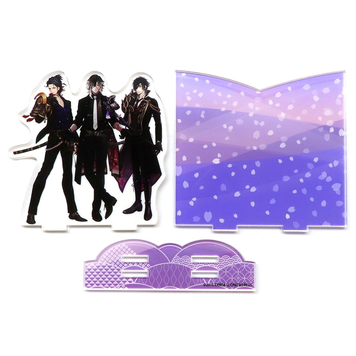 Group Special Acrylic Stand Touken Ranbu ONLINE PASH! October 2023 Application Bonus Item [USED]