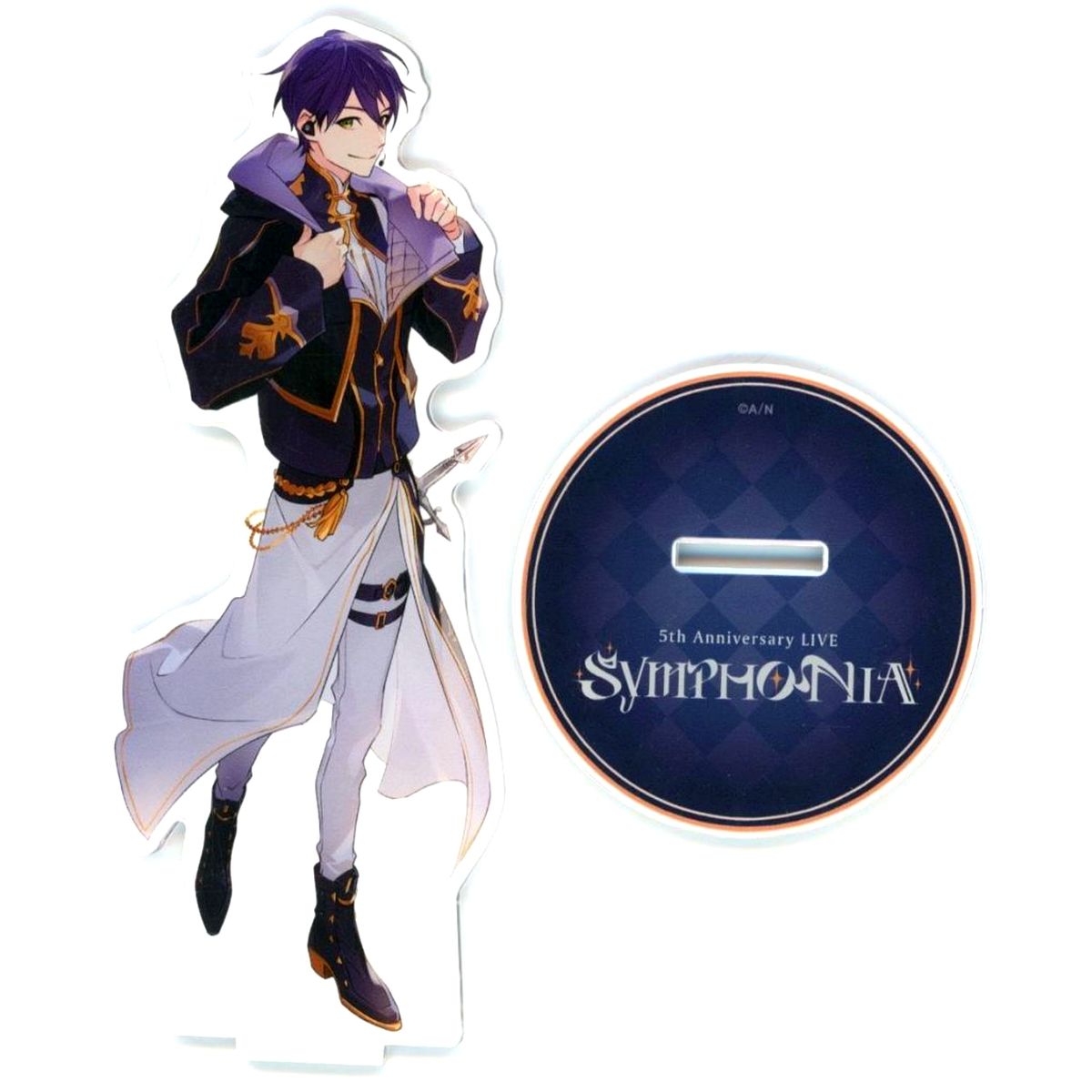 Toya Kenmochi Acrylic Stand Virtual YouTuber Nijisanji 5th Anniversary LIVE SYMPHONIA Blu-ray Release Commemorative Goods [USED]