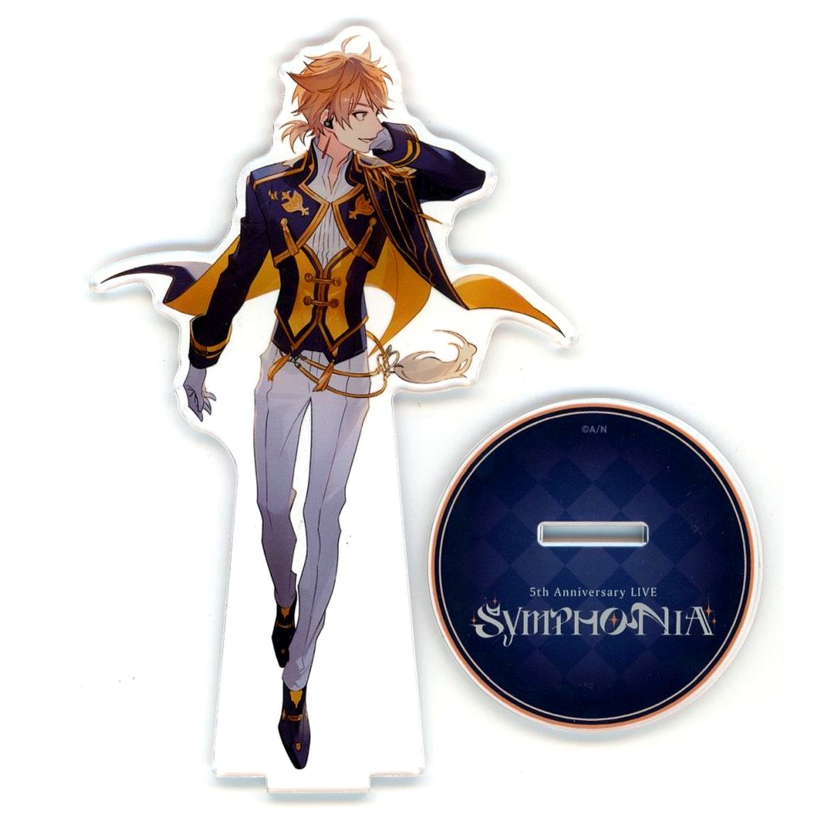 Fushimi Gaku Virtual YouTuber Nijisanji Acrylic Stand 5th Anniversary LIVE SYMPHONIA Blu-ray Release Commemorative Goods [USED]