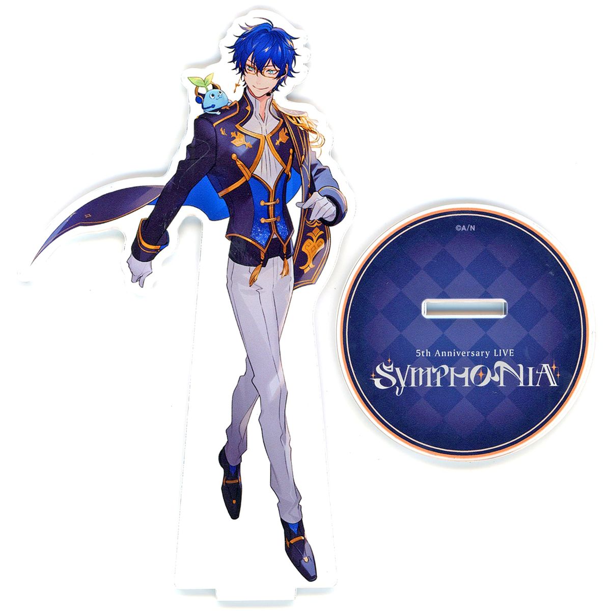 Leos Vincent Acrylic Stand Blu-ray 5th Anniversary LIVE SYMPHONIA Blu-ray Release Commemorative Goods Virtual YouTuber Nijisanji VTuber [USED]