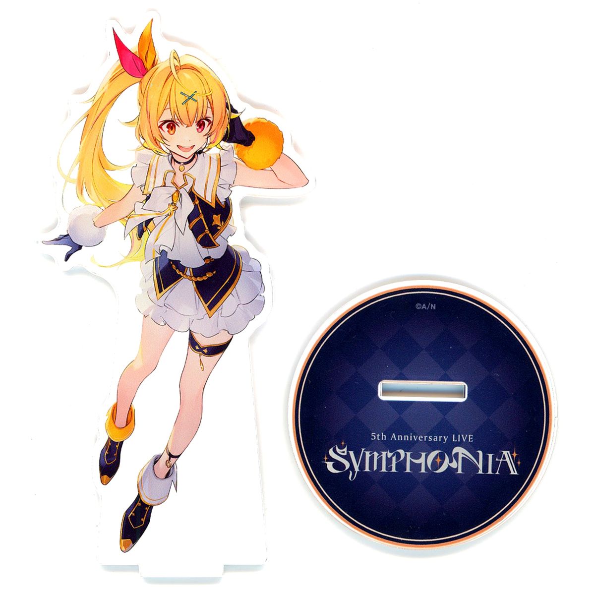 Hoshikawa Sara Acrylic Stand Blu-ray 5th Anniversary LIVE SYMPHONIA Blu-ray Release Commemorative Goods Virtual YouTuber Nijisanji VTuber [USED]