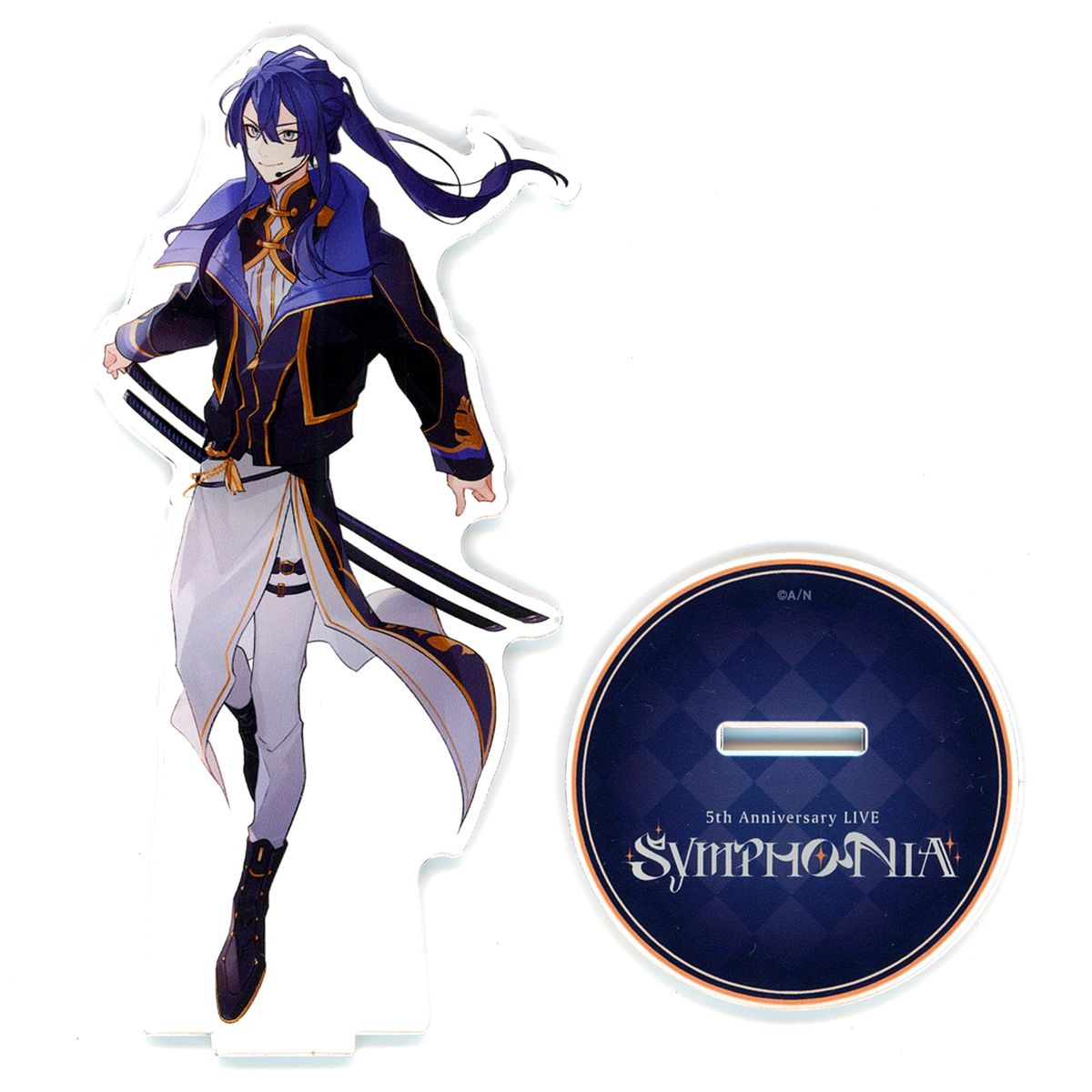 Nagao Kei Acrylic Stand Virtual YouTuber Nijisanji 5th Anniversary LIVE SYMPHONIA Blu-ray Release Commemorative Goods [USED]