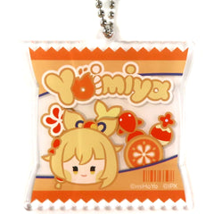 Genshin Yoimiya Minini Acrylic Keychain LAWSON Limited Keychains [USED]