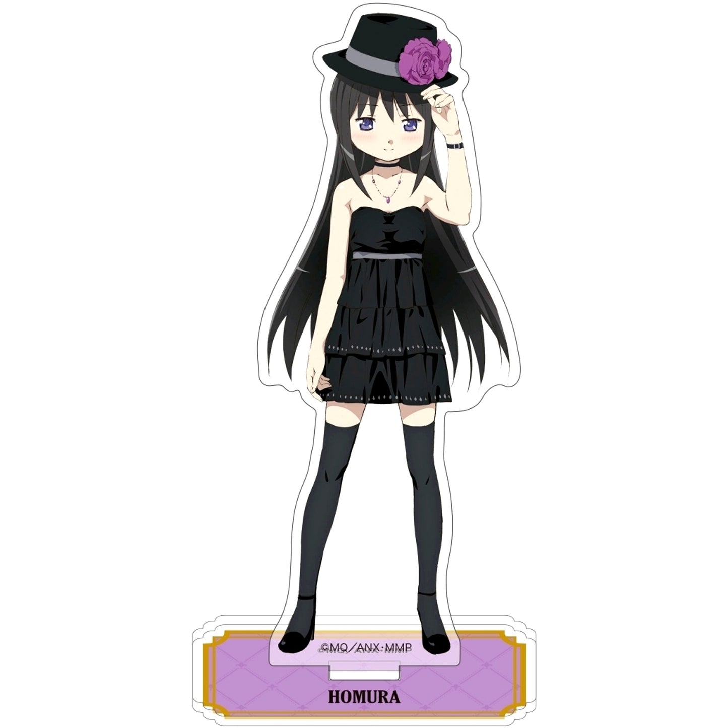 Homura Akemi Dress Puella Magi Madoka Magica Acrylic Stand [USED]