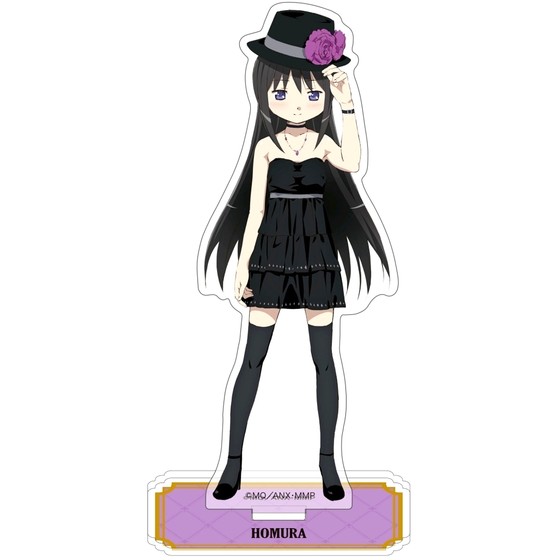 Homura Akemi Dress Puella Magi Madoka Magica Acrylic Stand [USED]