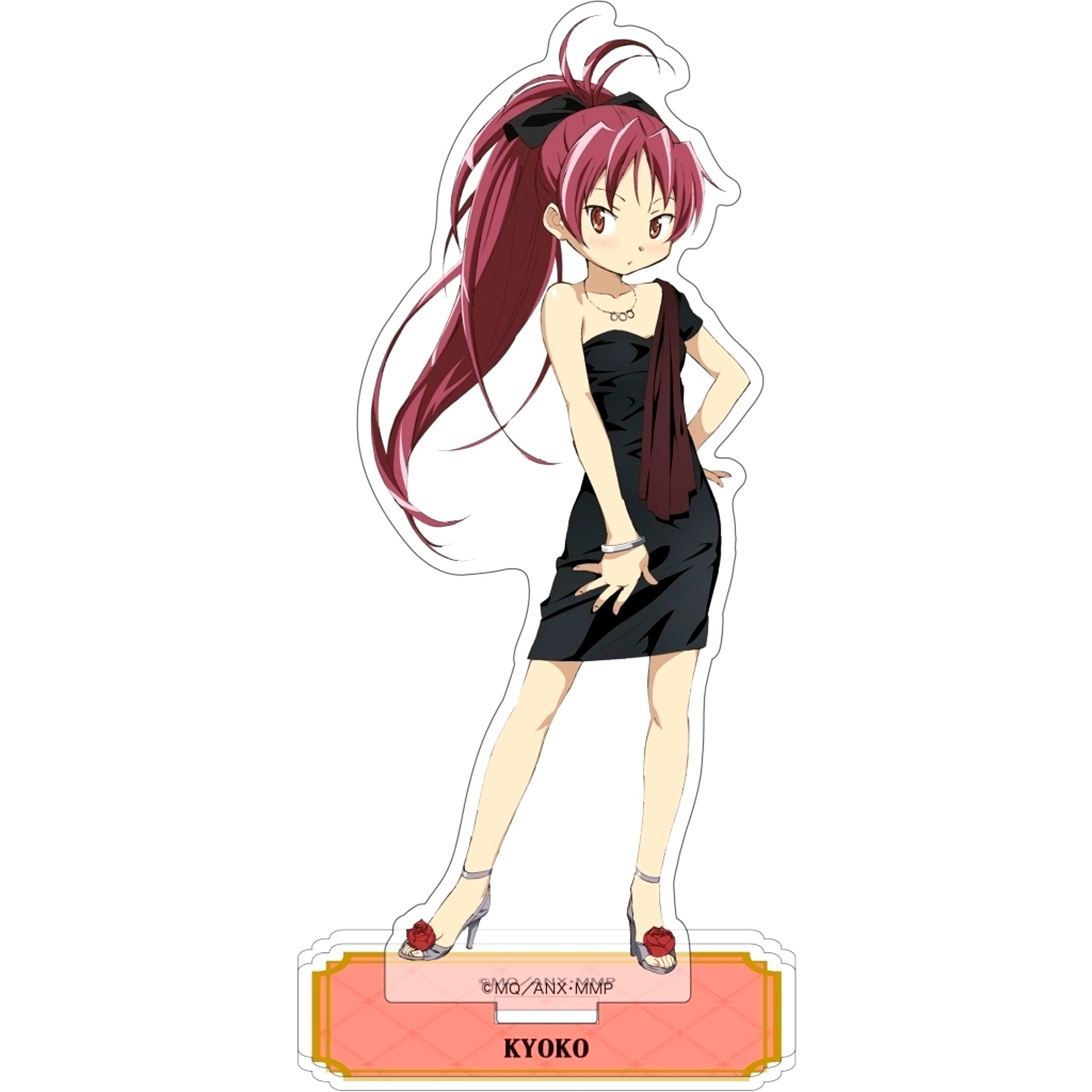 Kyoko Sakura Dress Puella Magi Madoka Magica Acrylic Stand [USED]