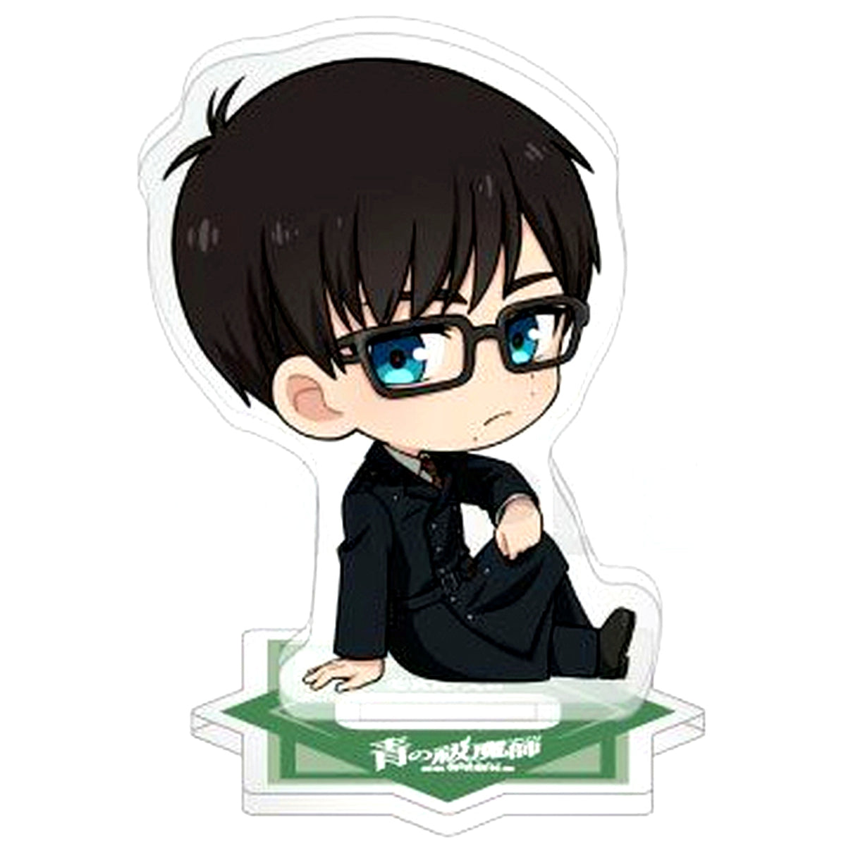 Yukio Okumura Trading Mini Character Acrylic Stand Blue Exorcist: Shimane Illuminati Saga [USED]