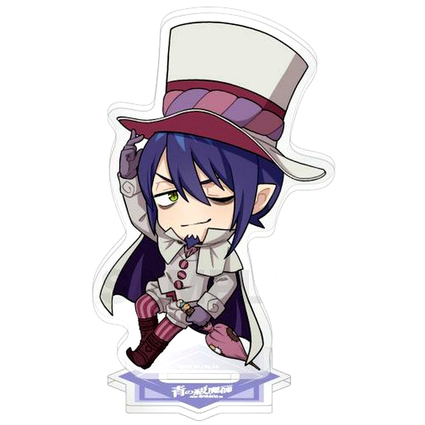 Mephisto Pheles Blue Exorcist Shimane Illuminati Saga Trading Mini Character Acrylic Stand [USED]