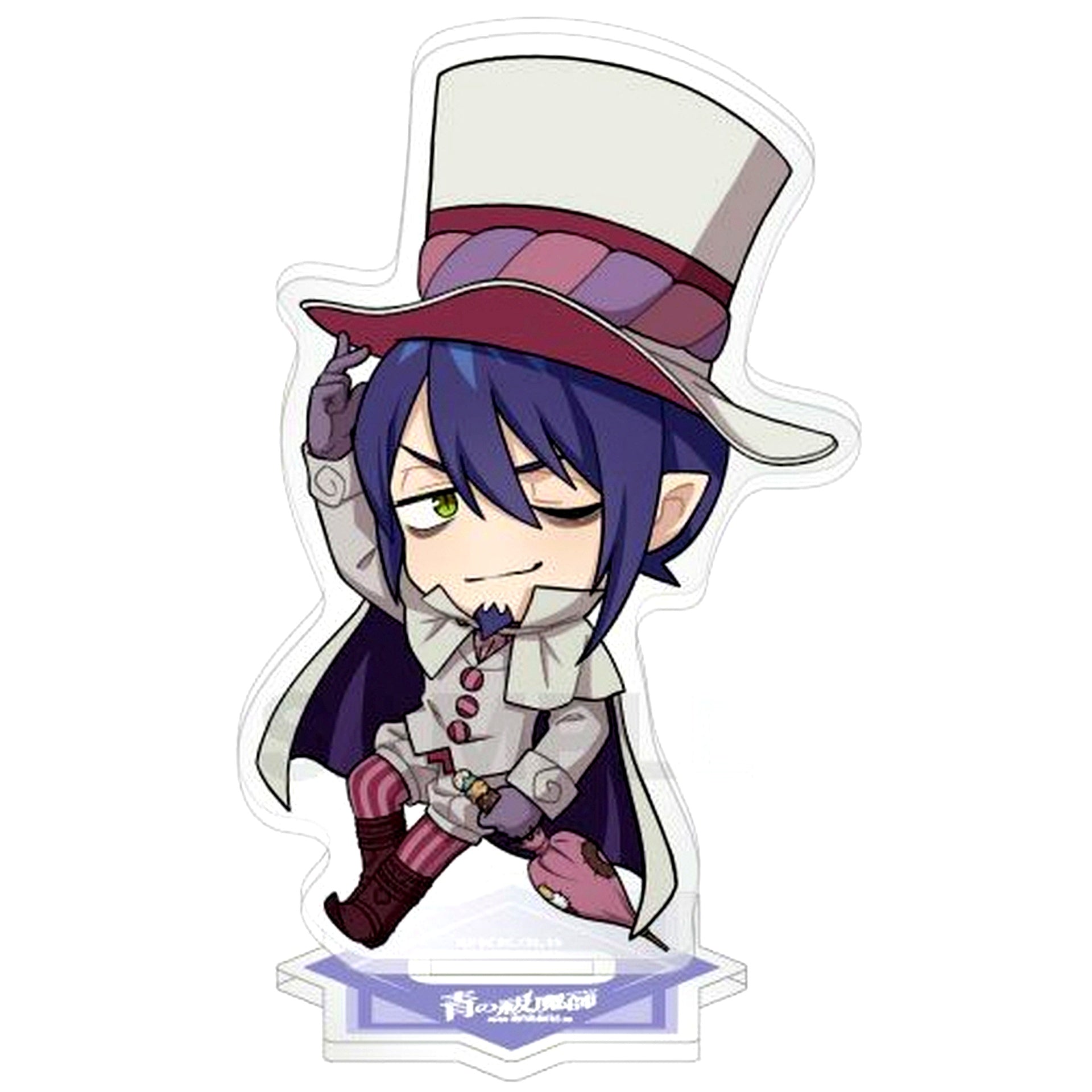 Mephisto Pheles Blue Exorcist Shimane Illuminati Saga Trading Mini Character Acrylic Stand [USED]