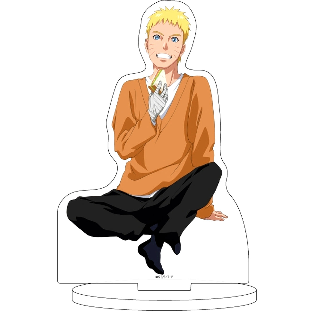 Naruto Uzumaki 11 Picnic Ver. Illustration Acrylic Stand Boruto Naruto Next Generations [USED]