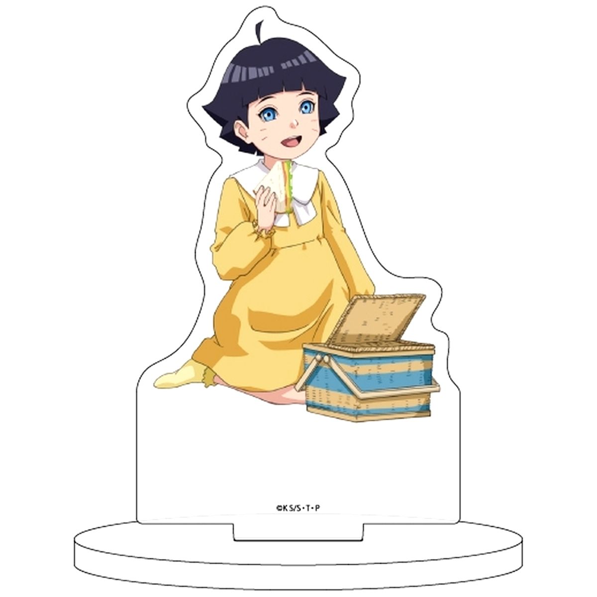 Himawari Uzumaki Boruto: Naruto Next Generations Acrylic Stand 13 Picnic Ver. Illustration [USED]
