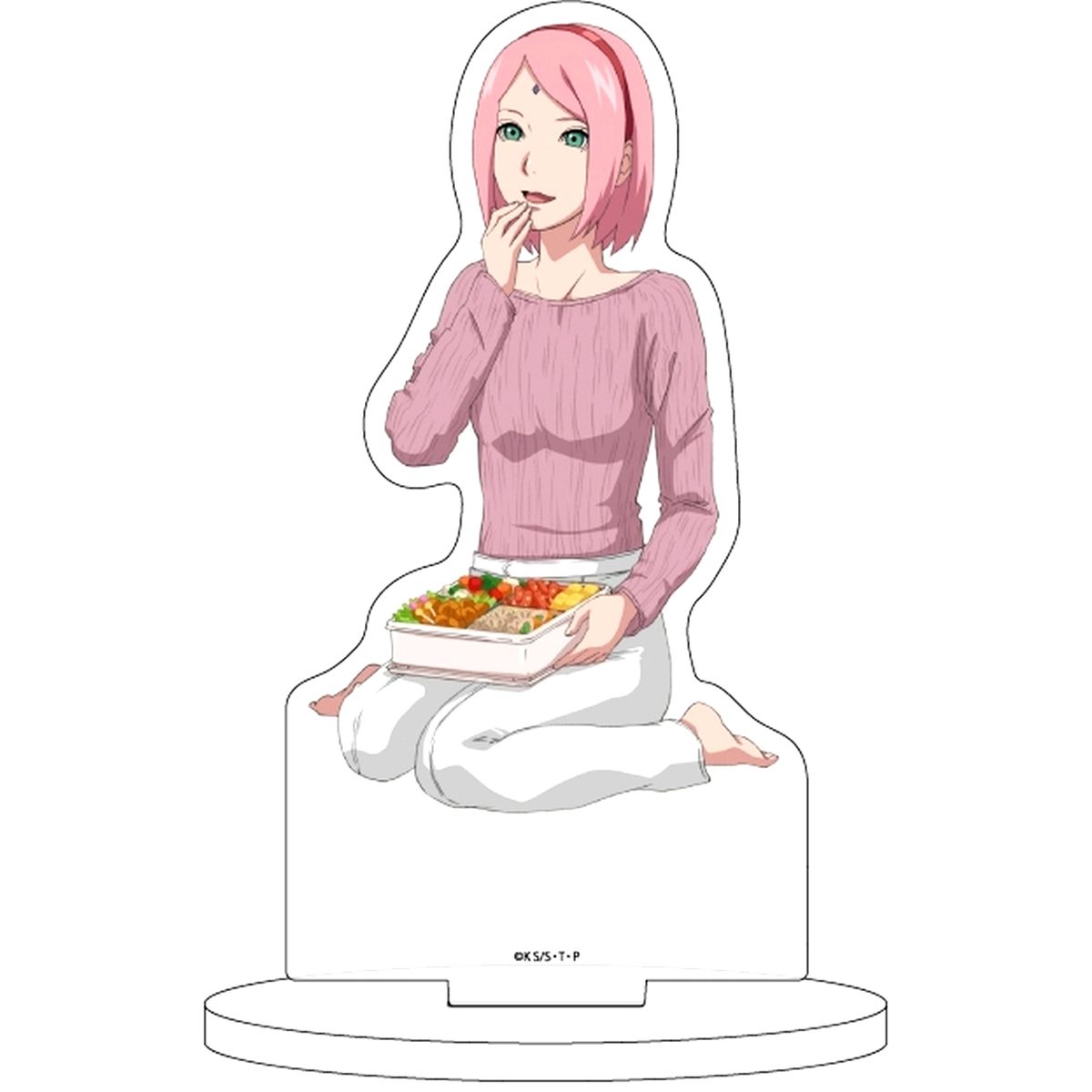 Sakura Haruno Boruto: Naruto Next Generations Acrylic Stand Picnic Ver. Illustration No.17 [USED]
