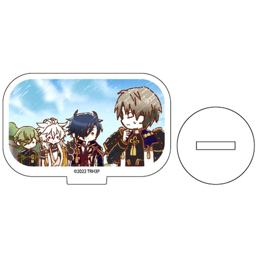 Group A Toku: Touken Ranbu Hanamaru Setsugetsuka Acrylic Petit Stand Graph Art Illustration [USED]