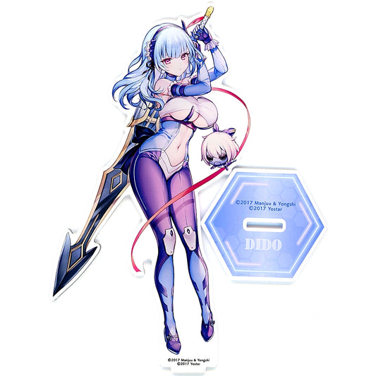 Dido A-3 Prize BIG Acrylic Figure KujiKore Azur Lane Tactical Suit Style [USED]