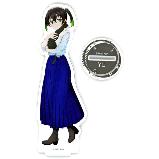 Yu Takasaki Acrylic Stand Love Live! Nijigasaki High School Idol Club x Karaoke Manekineko [USED]
