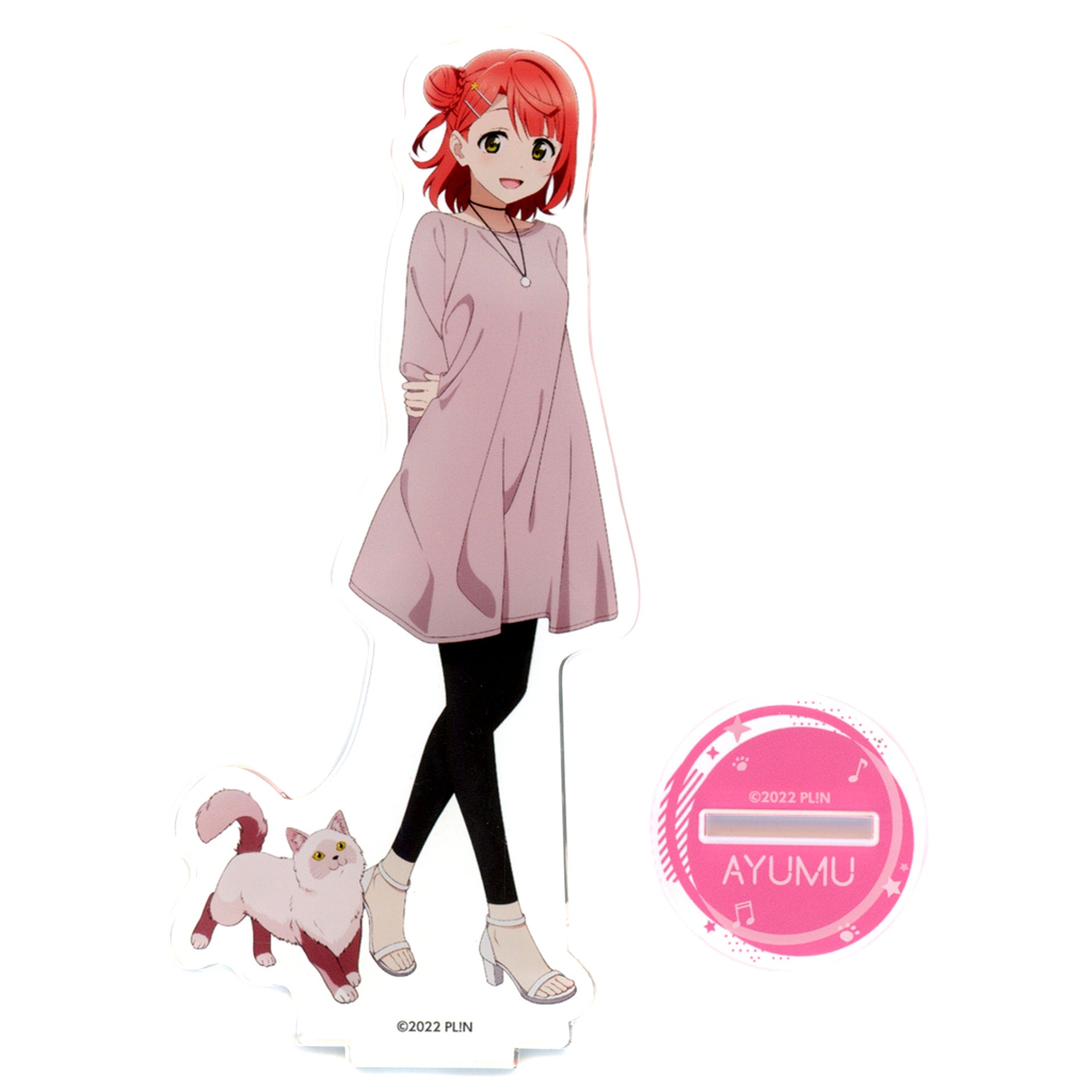 Ayumu Uehara Acrylic Stand Love Live! Nijigasaki High School Idol Club x Karaoke Manekineko [USED]