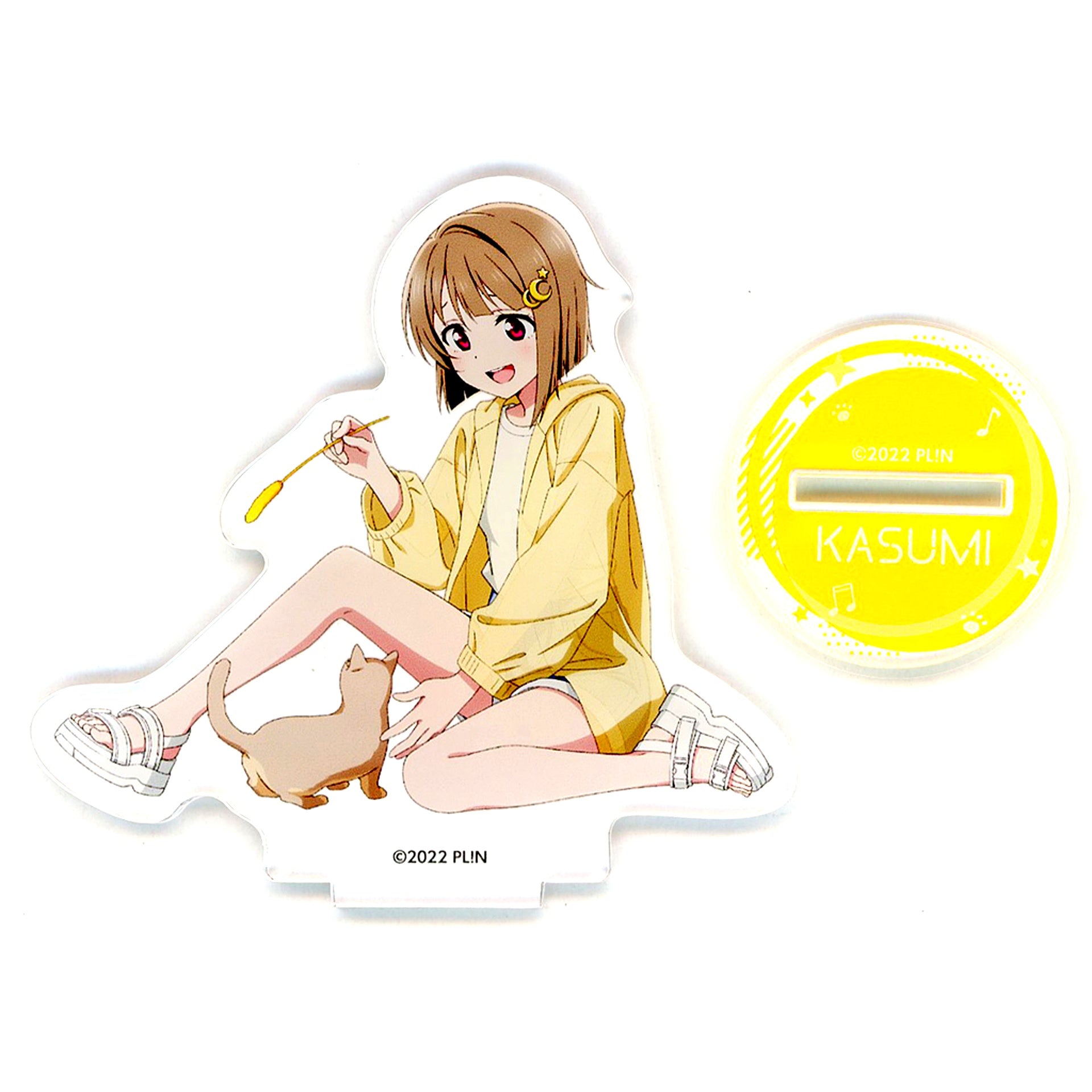 Kasumi Nakasu Acrylic Stand Love Live! Nijigasaki High School Idol Club x Karaoke Manekineko [USED]