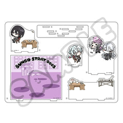 Mocho-NC Group 3 4th BIG Acrylic Stand Bungo Stray Dogs [USED]