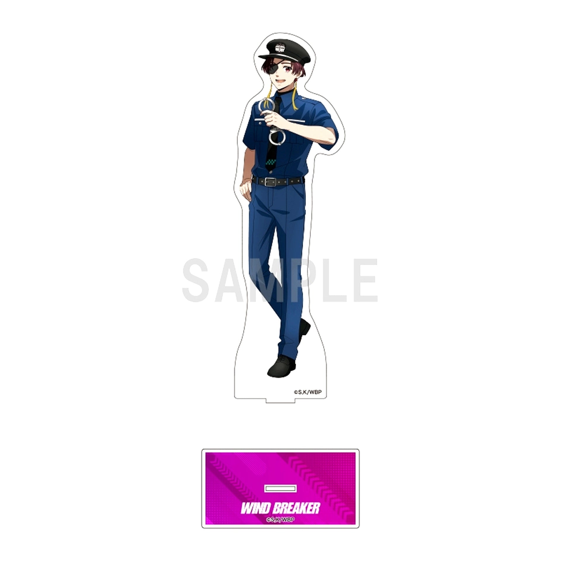 Hayato Suo Police Ver. BIG Acrylic Stand WIND BREAKER [USED]