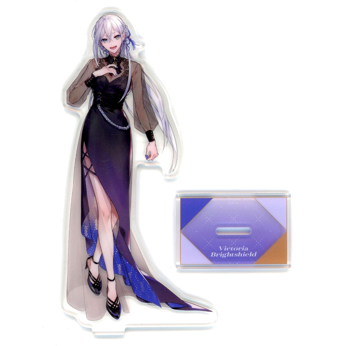 Victoria Brightshield Acrylic Stand Virtual YouTuber Nijisanji NIJISANJI EN TTT Half Anniversary [USED]