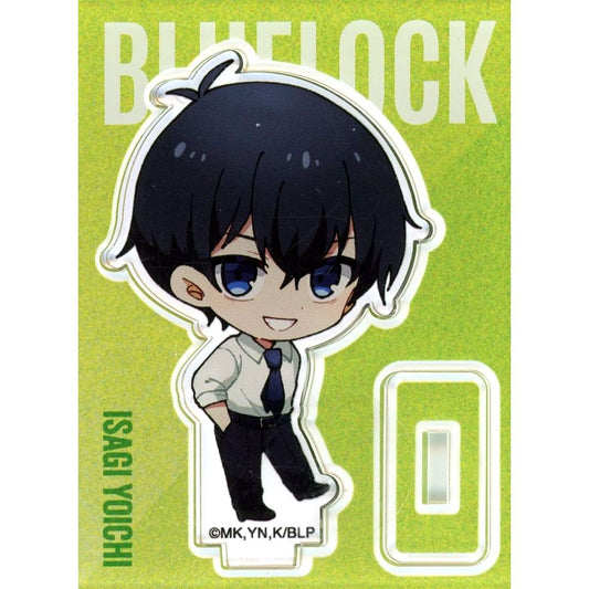 Yoichi Isagi Blue Lock Trading Mini Acrylic Stand Mini Character Illustration POP UP Exhibition "TEAM EXPEDITIONS"_2 at baseyard tokyo [USED]
