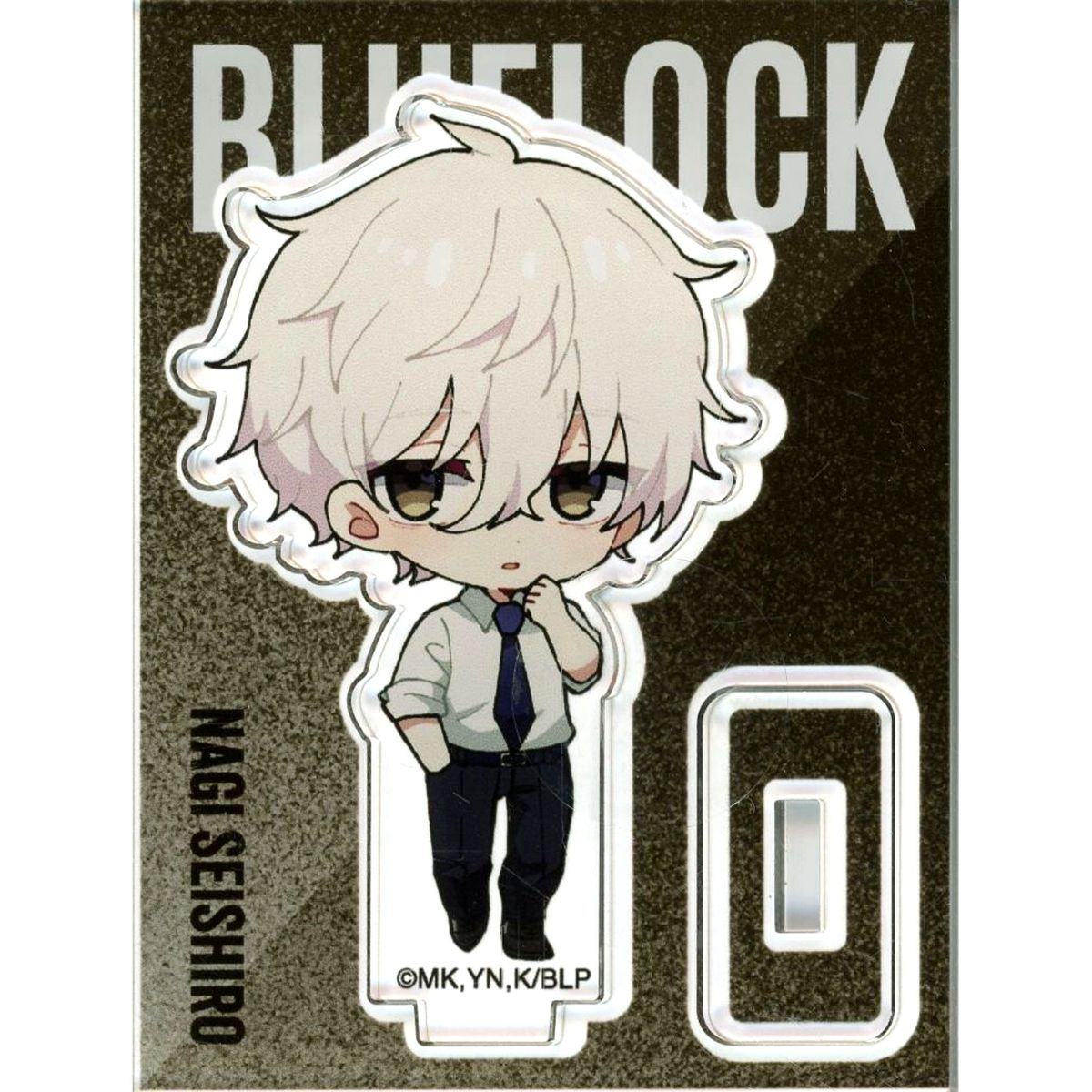 Seishiro Nagi Blue Lock Trading Mini Acrylic Stand Mini Character Illustration POP UP Exhibition "TEAM EXPEDITIONS"_2 at baseyard tokyo [USED]