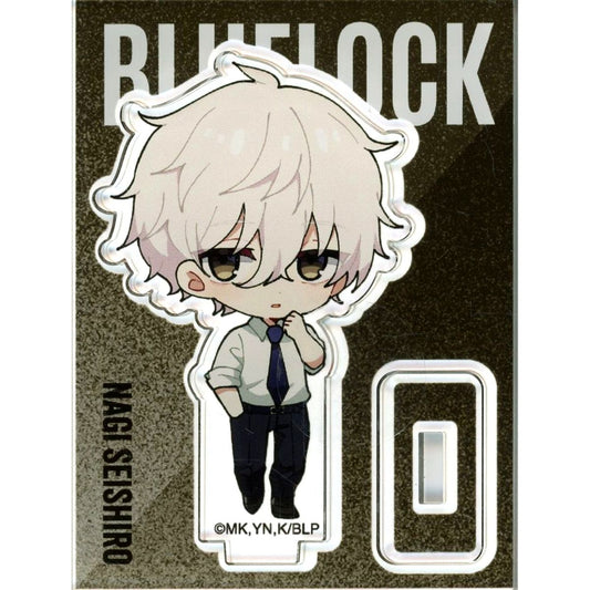 Seishiro Nagi Blue Lock Trading Mini Acrylic Stand Mini Character Illustration POP UP Exhibition "TEAM EXPEDITIONS"_2 at baseyard tokyo [USED]
