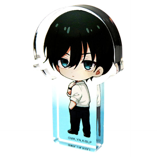 Rin Itoshi Trading Die-cut Mini Acrylic Block Mini Character Illustration Blue Lock POP UP Exhibition TEAM EXPEDITIONS 2 at baseyard tokyo [USED]