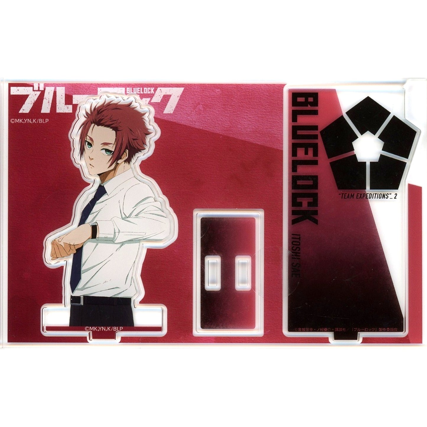 Sae Itoshi Blue Lock POP UP Exhibition TEAM EXPEDITIONS 2 at baseyard tokyo Card Design Ver. Acrylic Stand [USED]