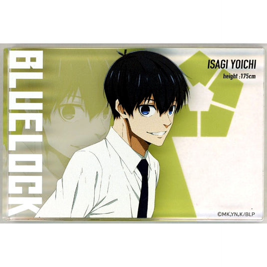 Yoichi Isagi Acrylic Block Blue Lock POP UP Exhibition TEAM EXPEDITIONS_2 at baseyard tokyo [USED]