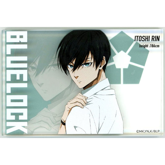 Rin Itoshi Acrylic Block Blue Lock POP UP Exhibition TEAM EXPEDITIONS_2 at baseyard tokyo [USED]
