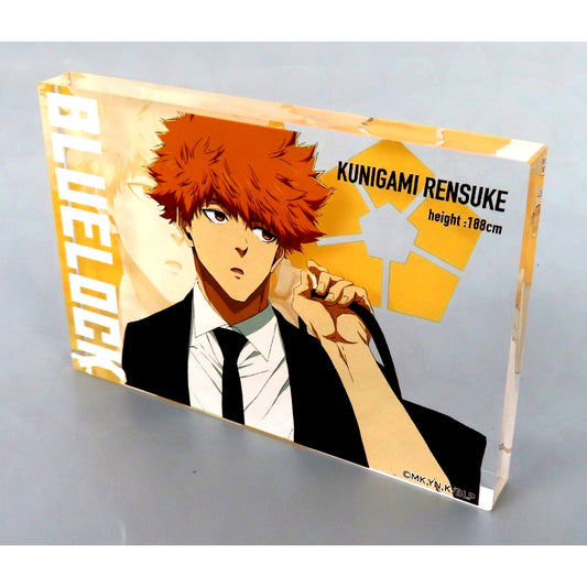 Rensuke Kunigami Blue Lock POP UP Exhibition TEAM EXPEDITIONS 2 at baseyard tokyo Acrylic Block [USED]