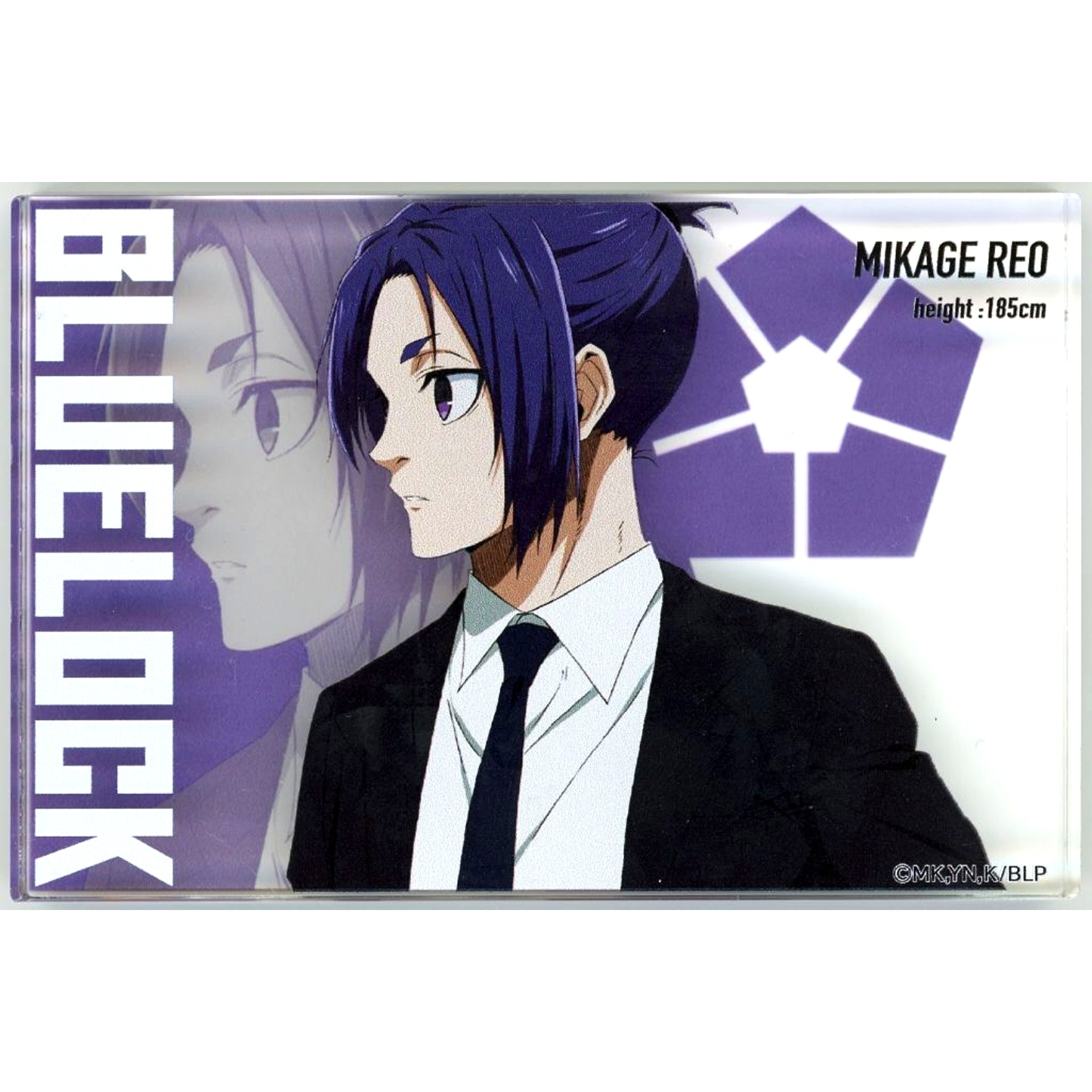 Reo Mikage Acrylic Block Blue Lock POP UP Exhibition TEAM EXPEDITIONS_2 at baseyard tokyo [USED]