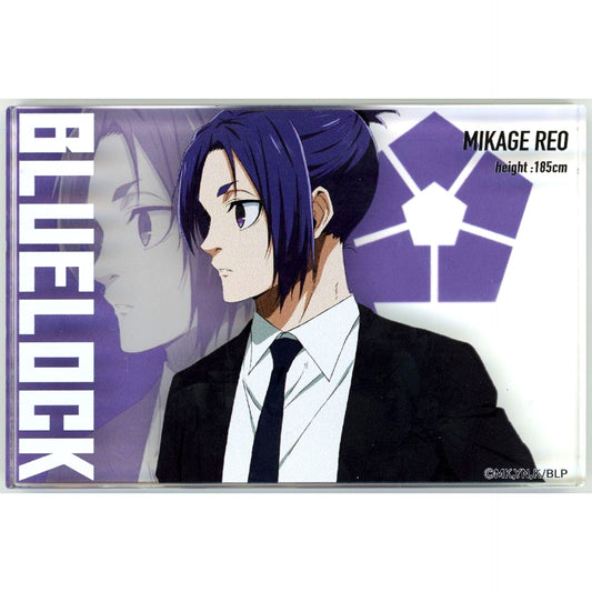 Reo Mikage Acrylic Block Blue Lock POP UP Exhibition TEAM EXPEDITIONS_2 at baseyard tokyo [USED]