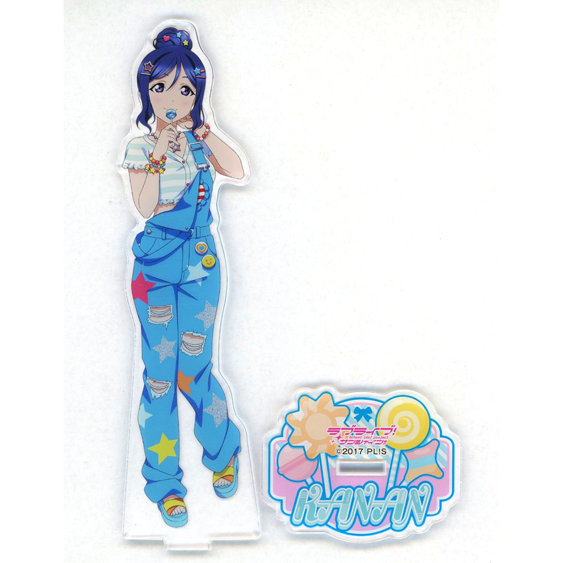 Kanan Matsuura Big Acrylic Stand Love Live! Sunshine!! x Village Vanguard [USED]