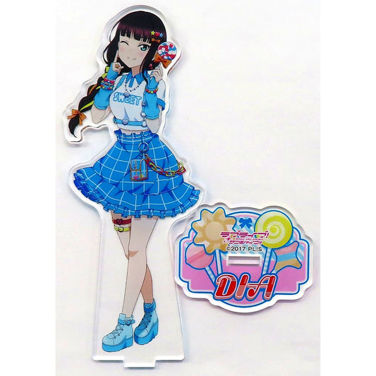 Dia Kurosawa Big Acrylic Stand Love Live! Sunshine!! x Village Vanguard [USED]