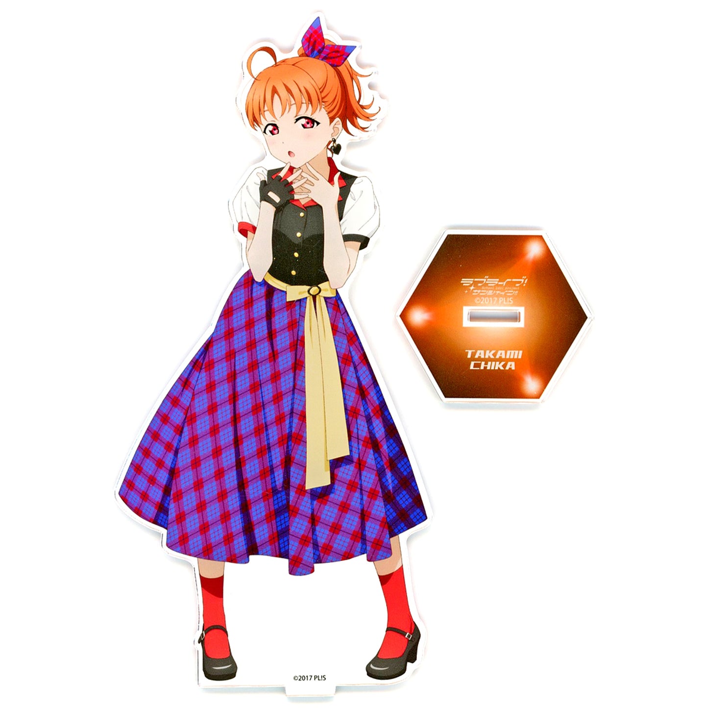 Chika Takami Illustration Solo Concert Ver. Large Acrylic Stand Love Live! Sunshine!! POP UP SHOP 9-nin no Solo Concert [USED]