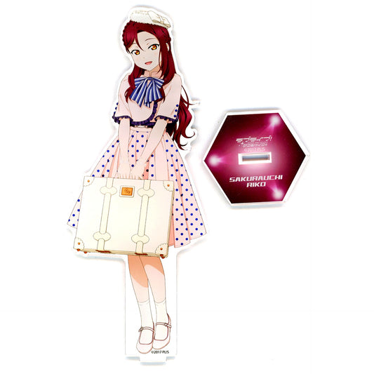 Riko Sakurauchi Illustration Large Acrylic Stand Solo Concert Ver. Love Live! Sunshine!! POP UP SHOP 9 Solo Concerts [USED]