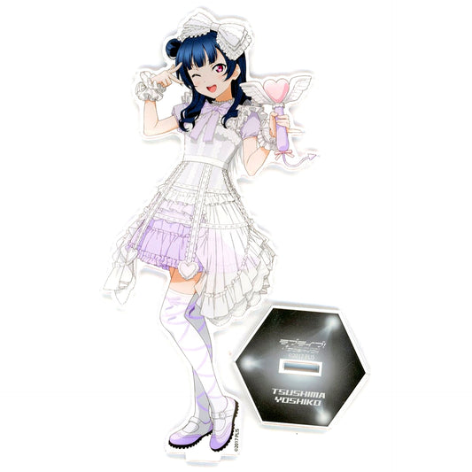Yoshiko Tsushima Illustration Large Acrylic Stand Solo Concert Ver. Love Live! Sunshine!! POP UP SHOP 9 Solo Concerts [USED]