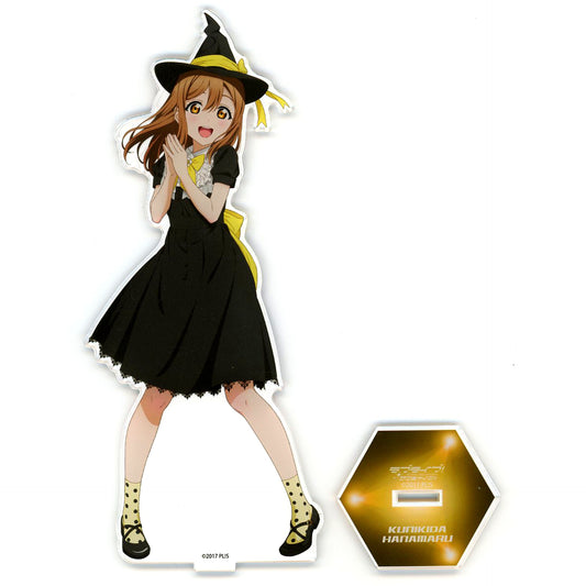 Hanamaru Kunikida Illustration Large Acrylic Stand Solo Concert Ver. Love Live! Sunshine!! POP UP SHOP 9 Solo Concerts [USED]