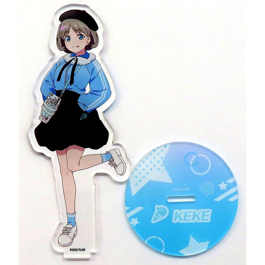 Keke Tang Acrylic Stand HAIRSTYLIST Ver. Love Live! Superstar!! x Hair Salon sai [USED]