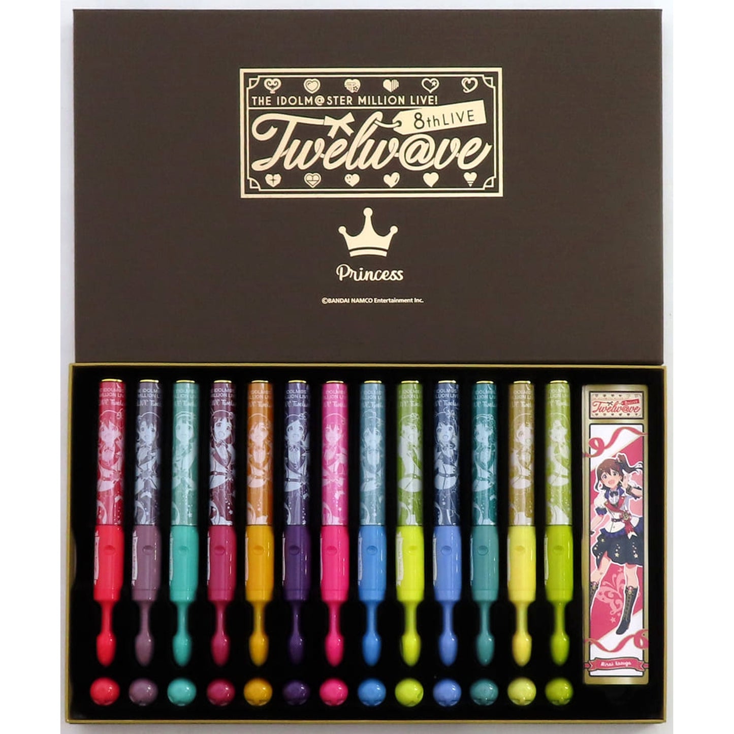 THE IDOLM@STER Million Live! Princess 8thLIVE Ver. Set of 13 Official Concert Light [USED]