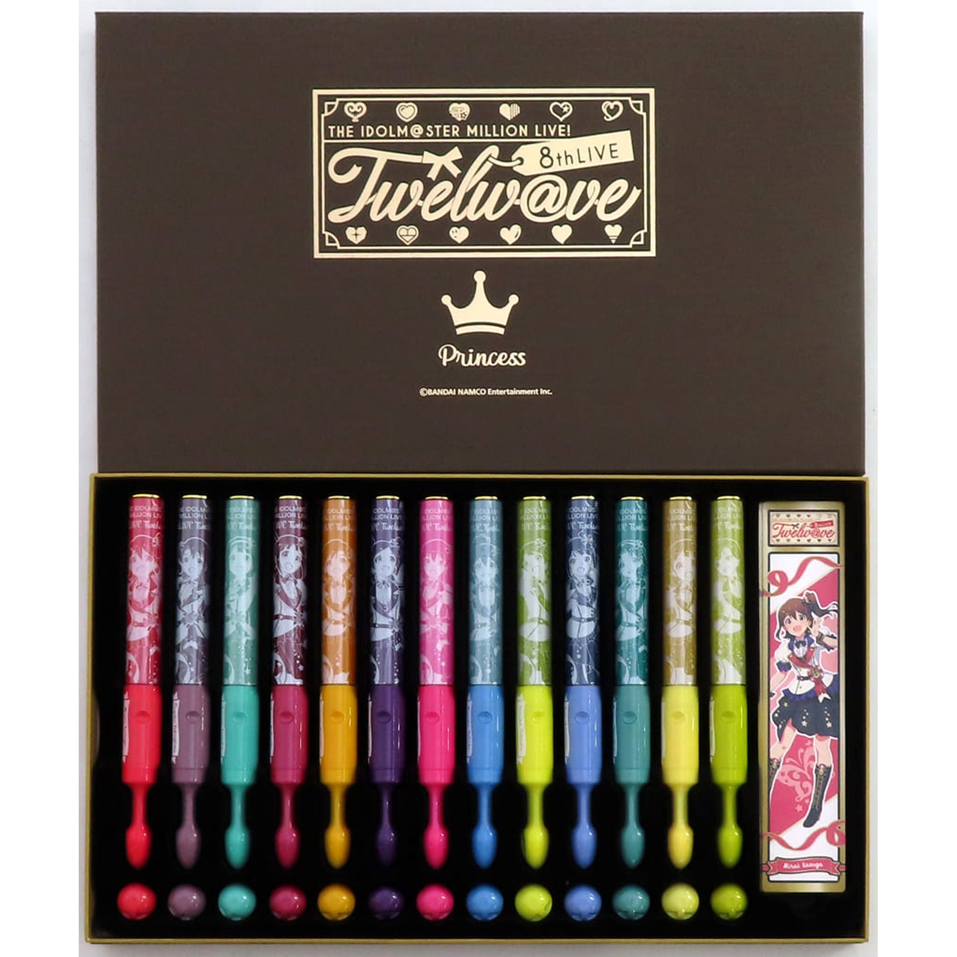 THE IDOLM@STER Million Live! Princess 8thLIVE Ver. Set of 13 Official Concert Light [USED]