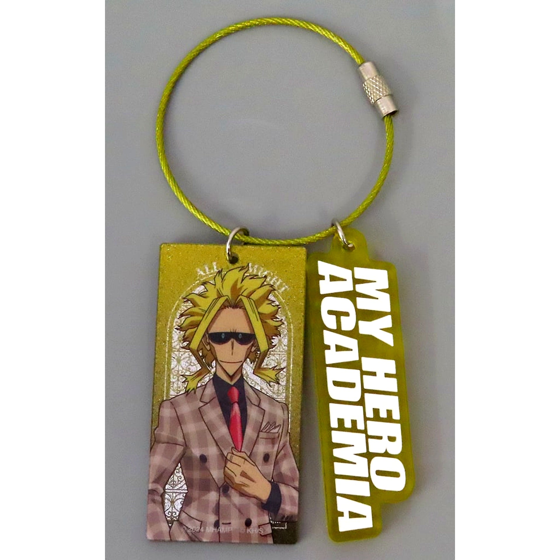 All Might My Hero Academia The Movie You're Next Acrylic Keychain Theater Goods [USED]