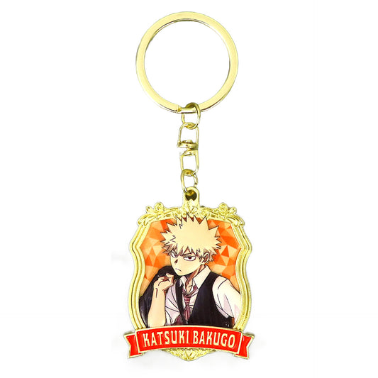 My Hero Academia THE MOVIE: You're Next Katsuki Bakugo Relief Keychain Theater Limited Keychains [USED]