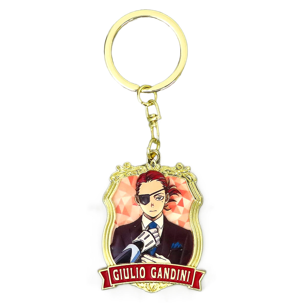 My Hero Academia THE MOVIE: You're Next Giulio Gandini Relief Keychain Theater Limited Keychains [USED]