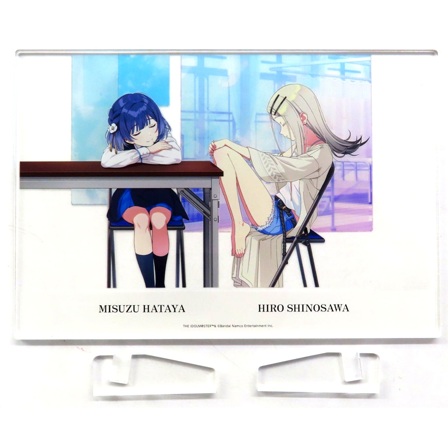 Misuzu Hataya & Hiro Shinosawa My Pace My Life Idol Photo Panel Gakuen Idolmaster The Idolmaster Official Shop Limited [USED]
